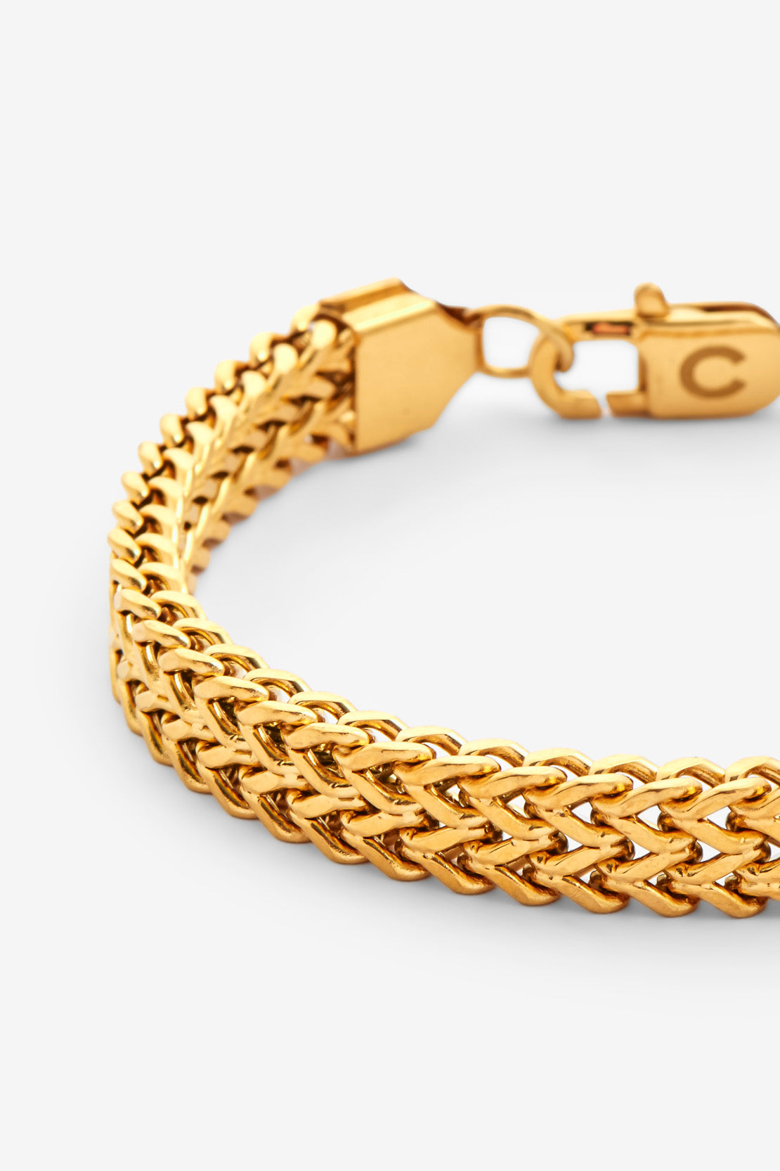 8 mm Franco-Armband – Gold